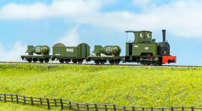 986207 Sirdar Class 0-4-0 Kerr, Stuart & Co. Short-Tank 'What If' - WDLR Plain Green Steam Locomotive