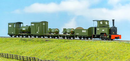 986207 Sirdar Class 0-4-0 Kerr, Stuart & Co. Short-Tank 'What If' - WDLR Plain Green Steam Locomotive