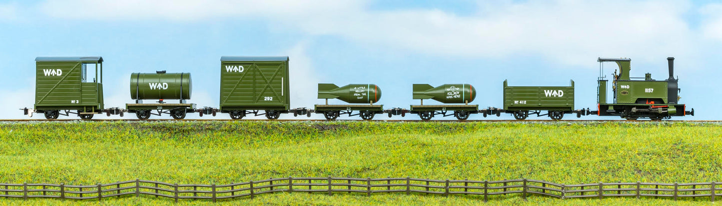 986207 Sirdar Class 0-4-0 Kerr, Stuart & Co. Short-Tank 'What If' - WDLR Plain Green Steam Locomotive