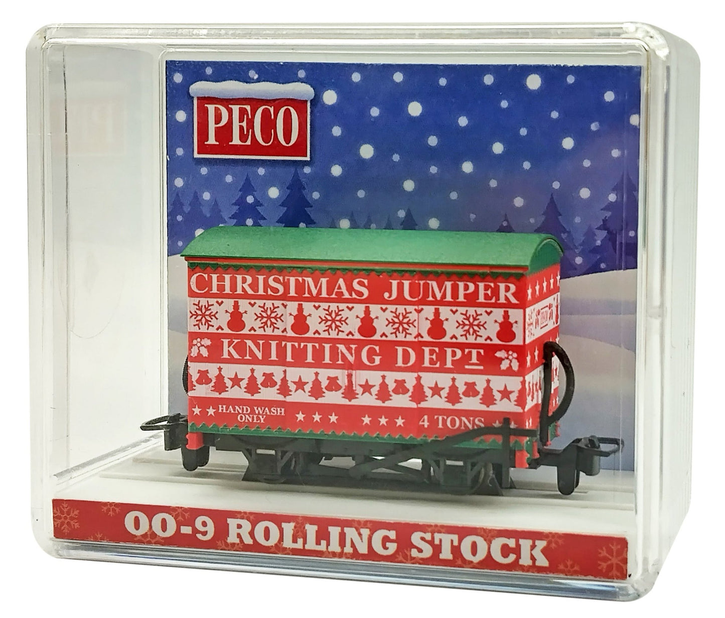 OO9 'Christmas Jumper Dept' Box Van (Limited Edition)