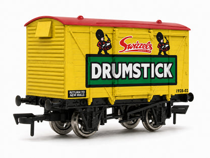 4F-SWIZZELS-002 Swizzels Sweets "Drumstick" - Retro yellow Vent Van