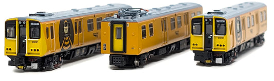 RT-N-313-351 Class 313121 Network Rail Yellow 3 Car Set
