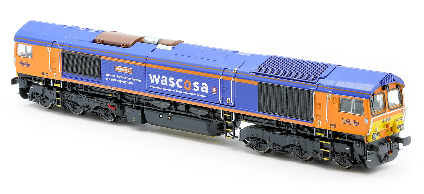 Class 66 66720 'Wascosa' GBRf Wascosa Diesel Locomotive - DCC Sound