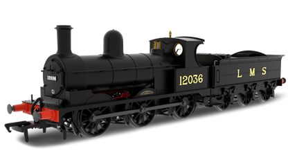 817007 Class 25 'Ironclad' 0-6-0 No.12036 Lancashire & Yorkshire LMS Livery (Cabside Number) Steam Locomotive