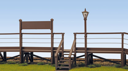 LK708 Wooden Platform Halt Model Kit
