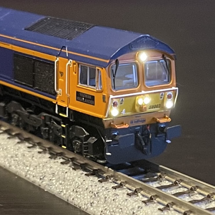 Class 59 59003 Revised GBRf livery June 2020 – present Diesel Locomotive - DCC Sound