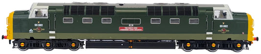 Class 55 'Deltic' BR Green 55002 Kings Own Yorkshire Light Infantry (Full Yellow Ends) Diesel Locomotive