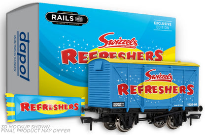 4F-SWIZZELS-003 Swizzels Sweets "Refreshers" - blue Vent Van