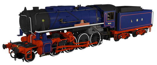 USATC S160 2-8-0 'Franklin D. Roosevelt' Longmoor Military Railway Blue No.WD701 Steam Locomotive - DCC Sound