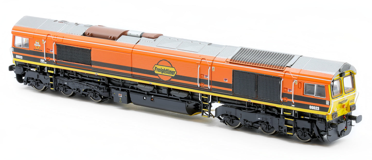 Class 66 66623 Freightliner Genesee & Wyoming Diesel Locomotive - DCC Sound