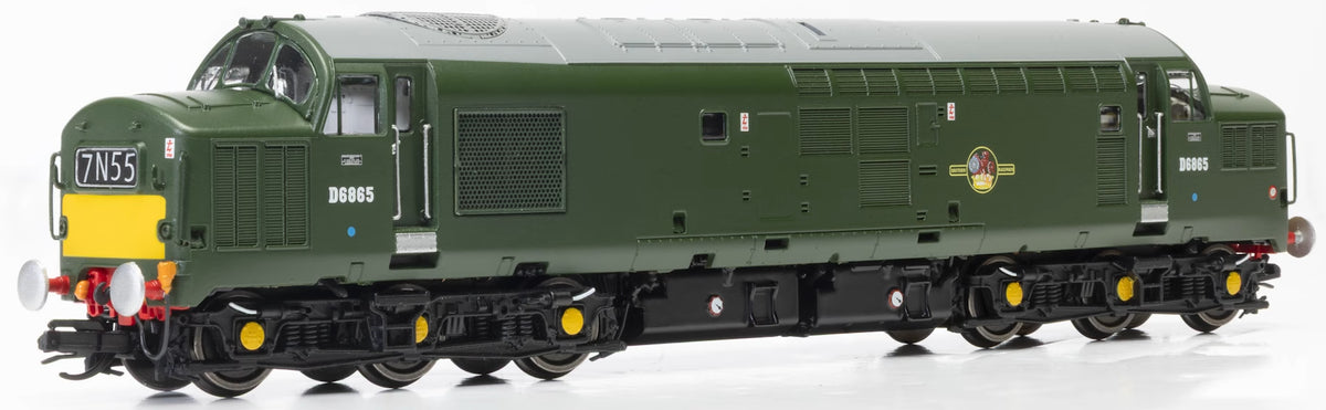 TT3063M BR Class 37 D6865 Class 37/0 BR Green D6865 Diesel Locomotive
