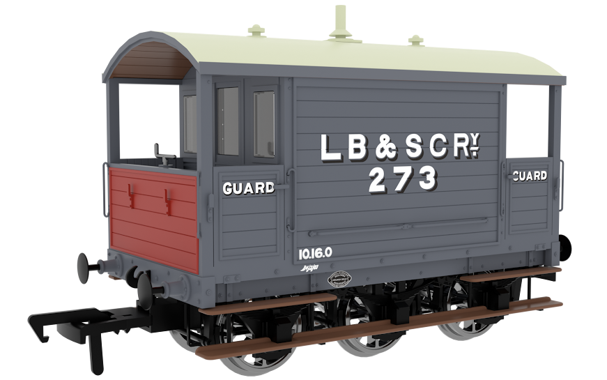 LBSC 6 Wheel Brake Van - LB&SCRy No.273