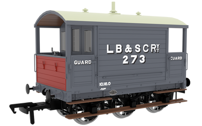 LBSC 6 Wheel Brake Van - LB&SCRy No.273