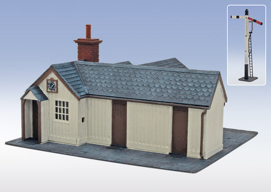 PECO Lineside OO/HO/OO-9 Tan-y-Bwlch Station Building Laser Cut Kit