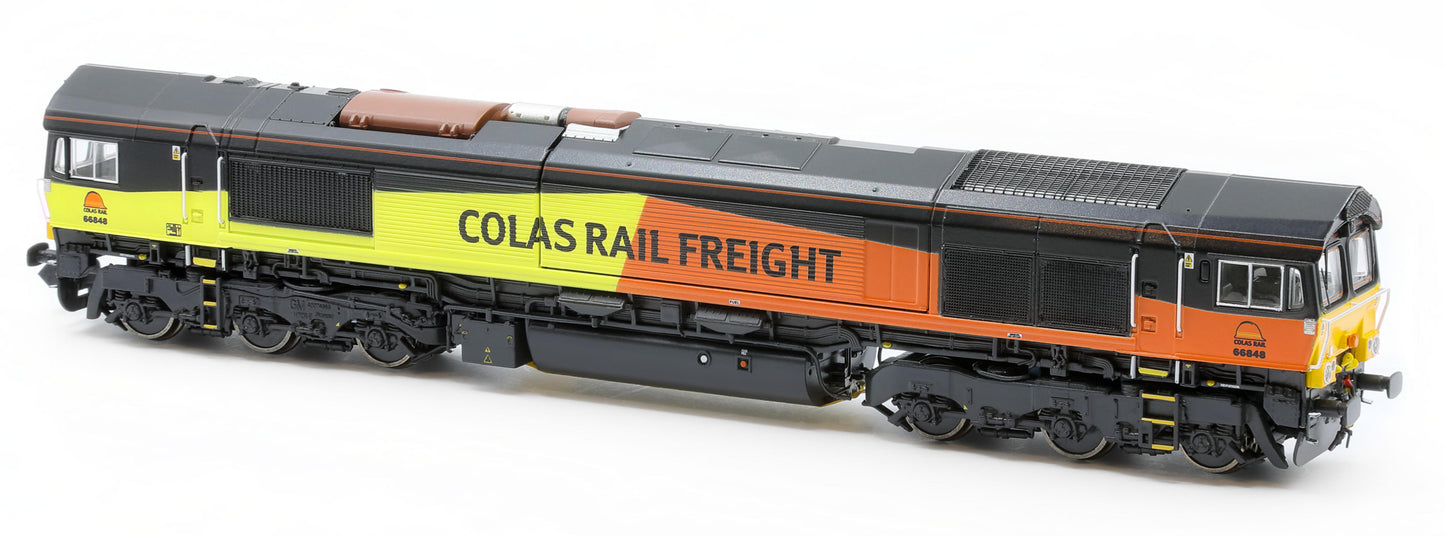 Class 66 66848 Colas Rail Freight Diesel Locomotive - DCC Sound