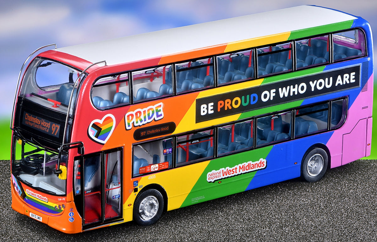 UK6211 Pride Alexander Dennis Enviro400 West Midlands National Express (4905 - BX13 JWE)