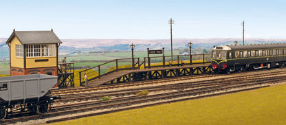 LK708 Wooden Platform Halt Model Kit