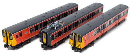 RT-N-314-302DC Class 314216 Strathclyde Passenger Transport (SPT) Orange & Black 3 Car EMU Set
