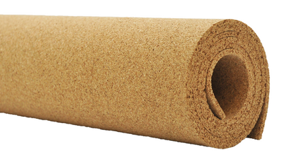 High Density Cork Roll – 915mm x 305mm – 3mm Thick