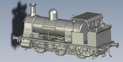 'Bellerophon' 0-6-0WT Brown As Preserved Steam Tank Locomotive (DCC Fitted)