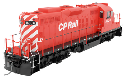 HO GP9u (DC/DCC/Sound): CP - No Multimark: #8208