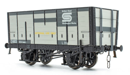 NER 20t Hopper - DGM 12 Hopper - United Steel Company Grey - Triple Pack