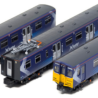 RT-N-314-312DC Class 314212 Scotrail Saltire Blue 3 Car EMU Set