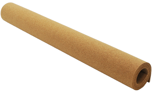 High Density Cork Roll – 915mm x 610mm – 3mm Thick