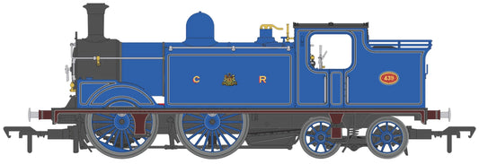 50-170Z Class 439 Caledonian 0-4-4T 439 CR Lined Light Blue Steam Locomotive