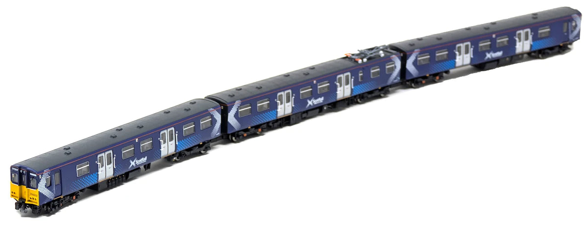 RT-N-314-311DC Class 314209 Scotrail Saltire Blue 3 Car EMU Set