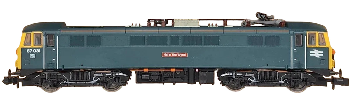 Class 87 Hal'o'the Wynd 87031 BR Blue Electric Locomotive