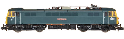 Class 87 Hal'o'the Wynd 87031 BR Blue Electric Locomotive