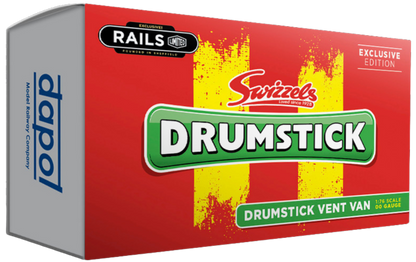 4F-SWIZZELS-001 Swizzels Sweets "Drumstick" - Modern red Vent Van