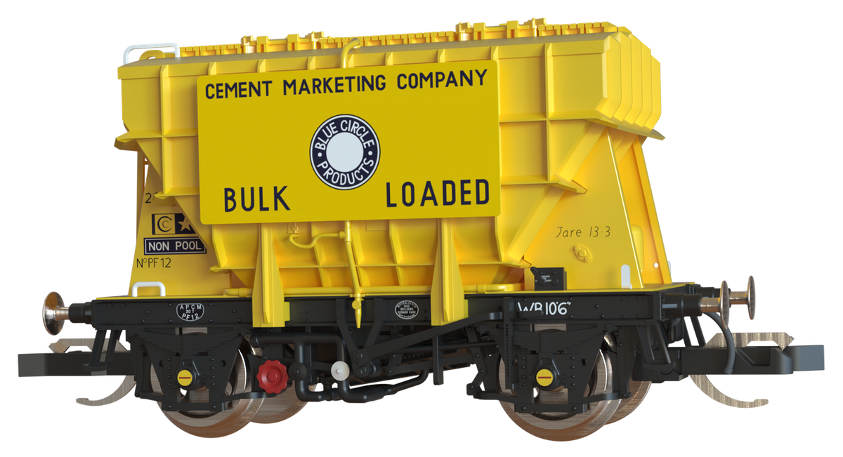T3001 Presflo Cement Wagon Blue Circle Cement Triple Pack - PF12, PF19 & PF29