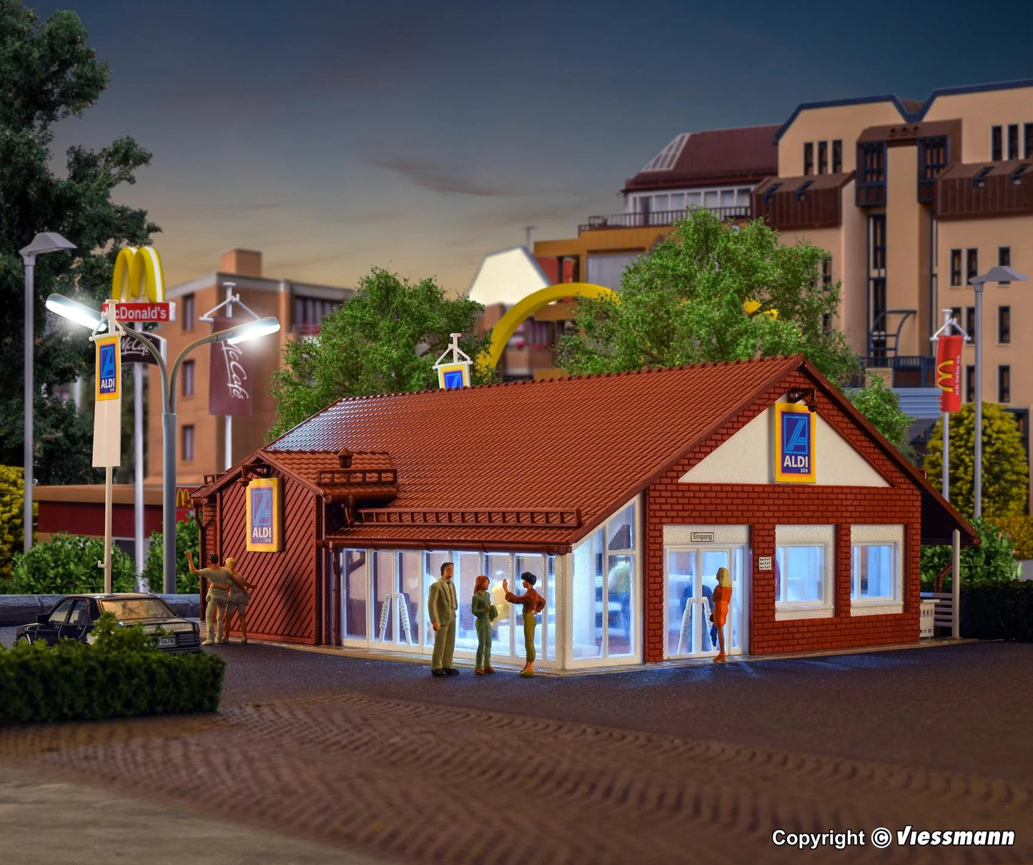 43658 Aldi Supermarket Model Kit