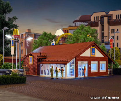 43658 Aldi Supermarket Model Kit