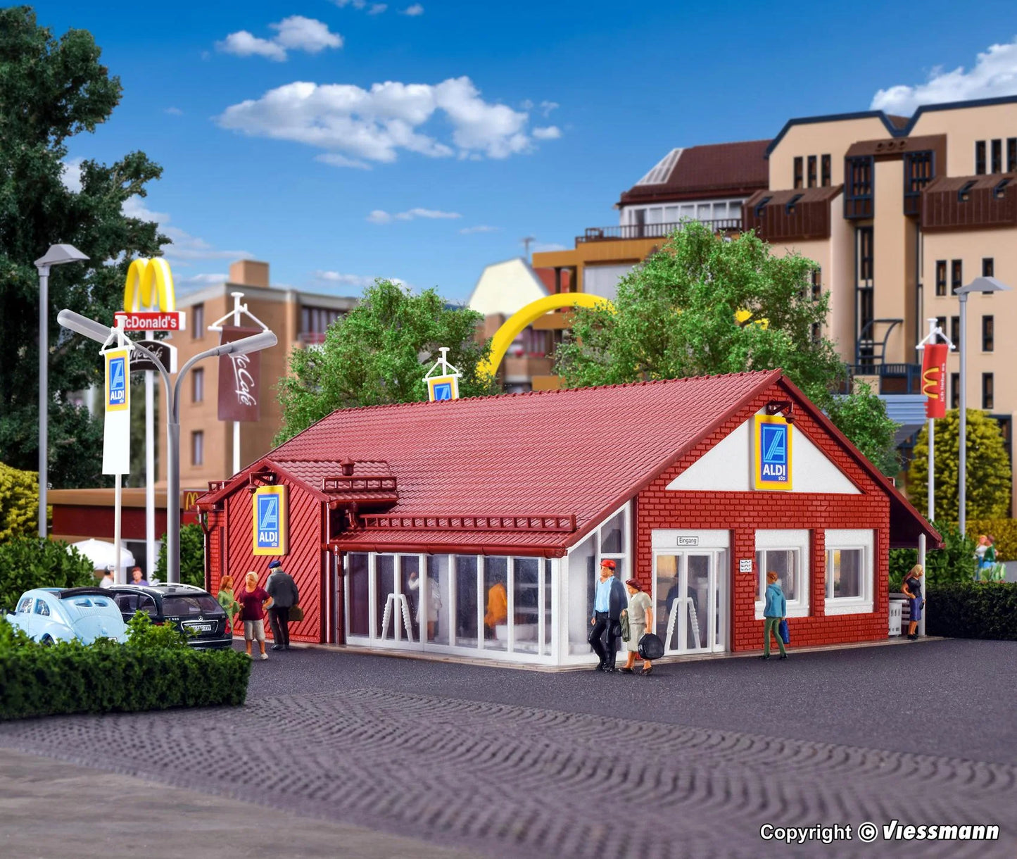 43658 Aldi Supermarket Model Kit