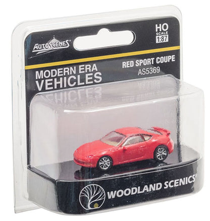 Red Sport Coupe