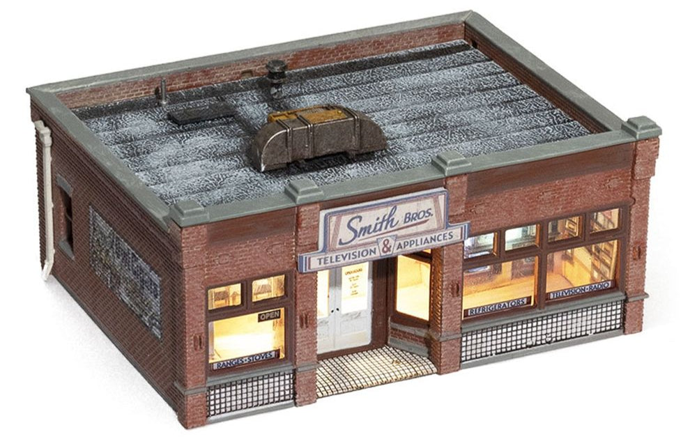 Woodland Scenics - N Gauge Buildings - Smith Brothers TV & Appliance
