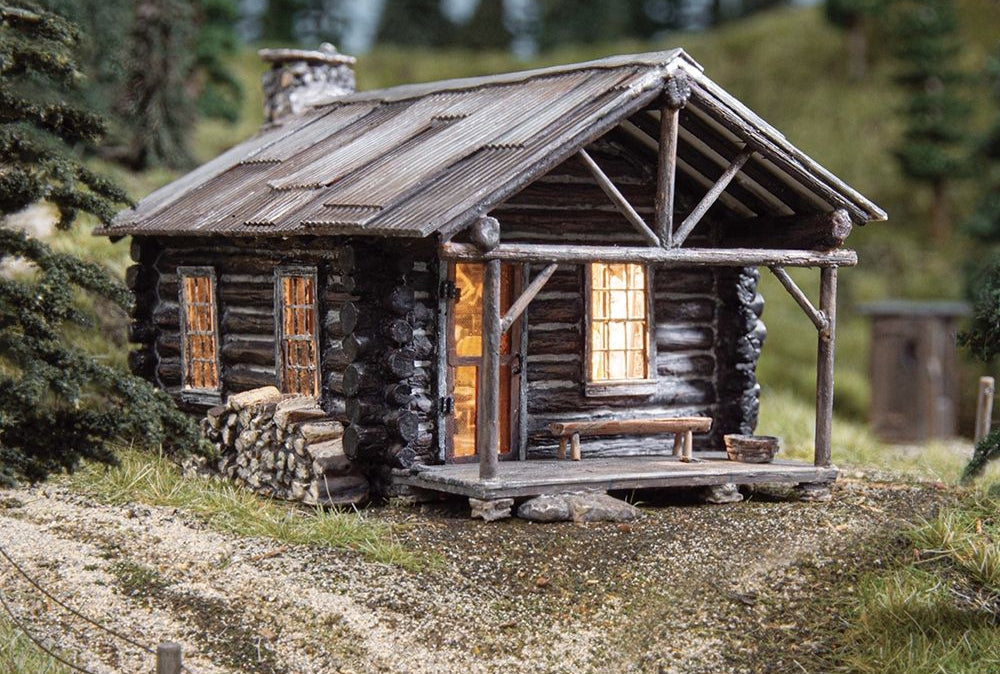 WBR5071 Woodland Scenics - HO Scale Buildings - Cozy Cabin
