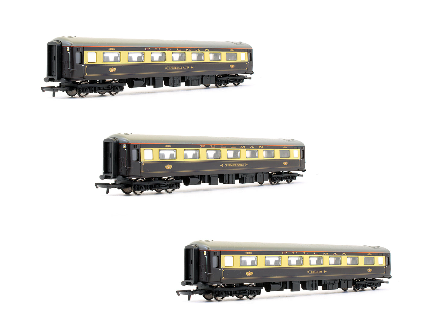 Pre-Owned Set Of 3 'West Coast Railways' MK2 Pullman Cars