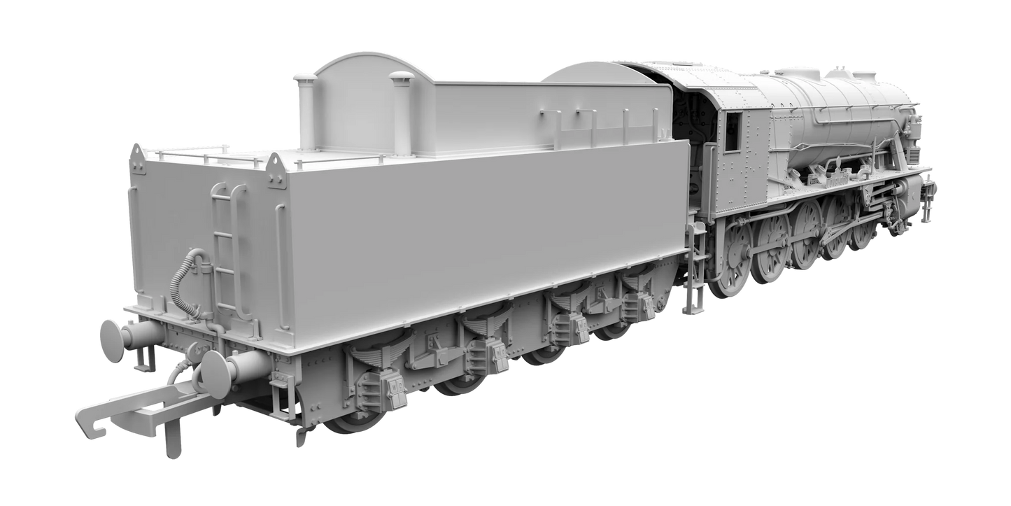 WD Austerity 2-10-0 'Longmoor' War Department Green No.73755 Steam Locomotive - DCC Sound