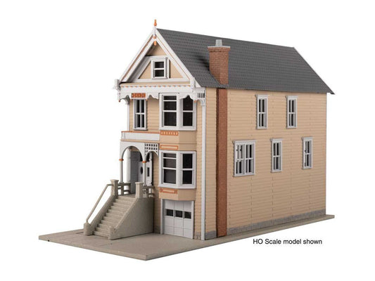 Queen Anne Victorian House Model Kit