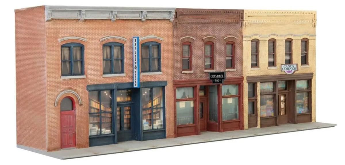 Merchants Row Background Buildings Kit