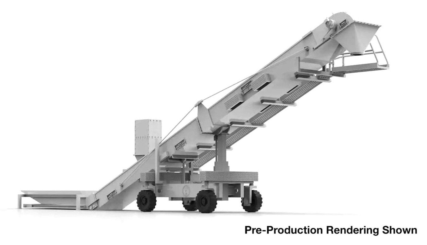 Rvt Transloader Walthers 933-4184 Transload Facility Belt Type Transloader – Rails
