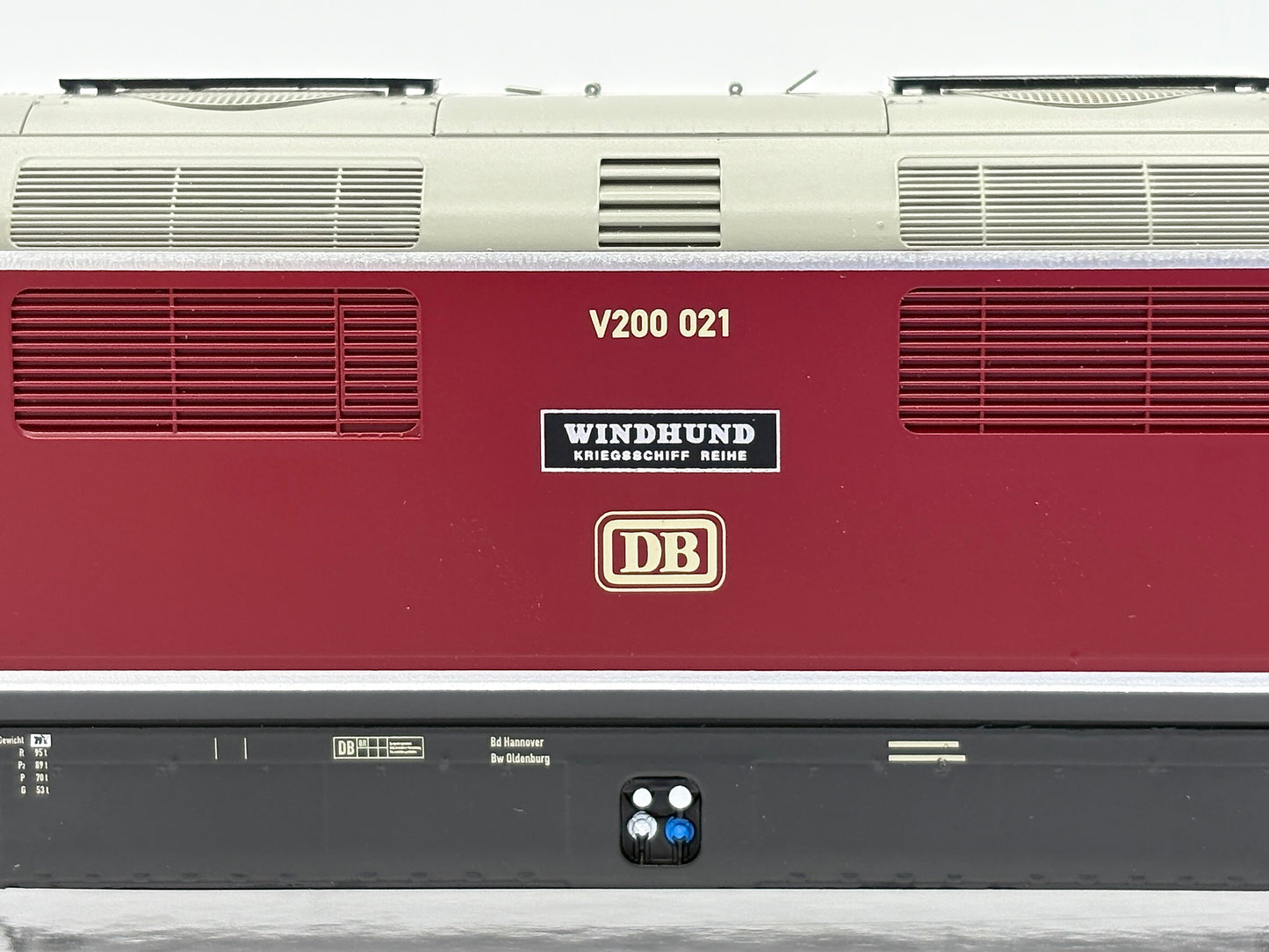 Class 42 'Warship' DB Red 'Windhund' V200.021 (Preservation Livery) Diesel Locomotive