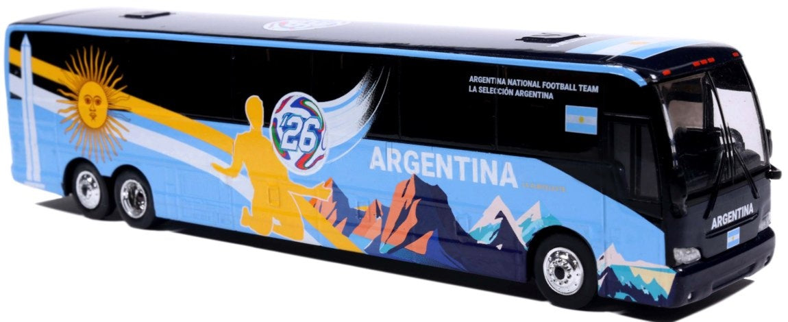 ICO870723 Prevost H3-45 Argentina National Soccer Team