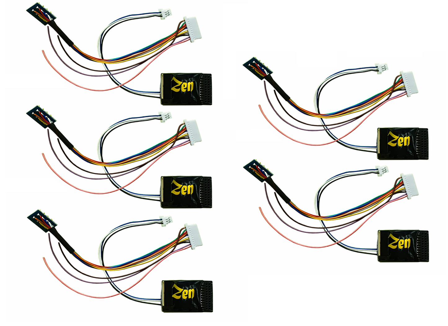 DCD-VP-ZN218.4.2 Zen Black Decoder: 21-pin + 8-pin connectability 21MTC 4 full power + 2 Logic functions (5-Pack)