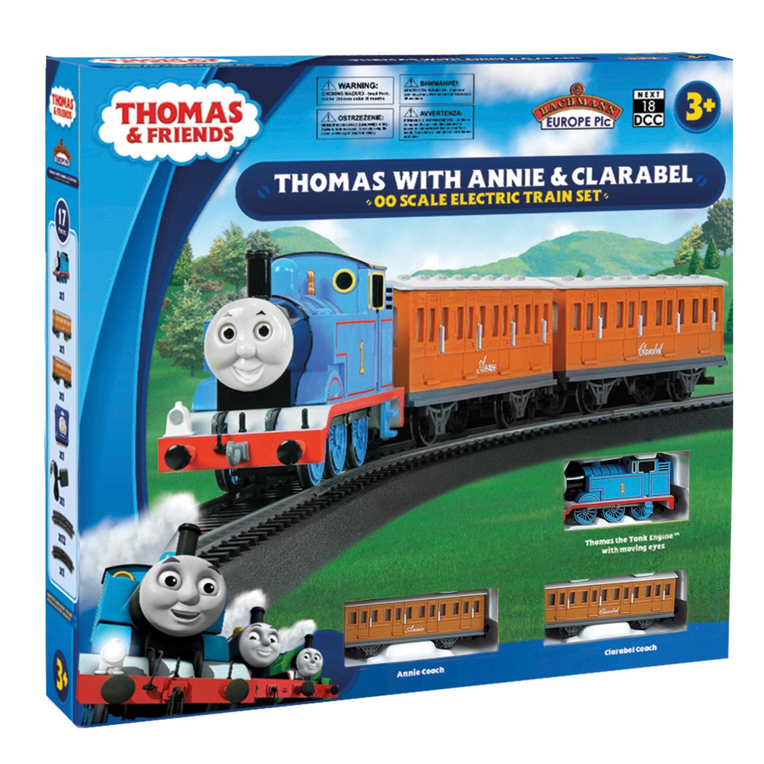 Thomas with Annie and Clarabel Train Set