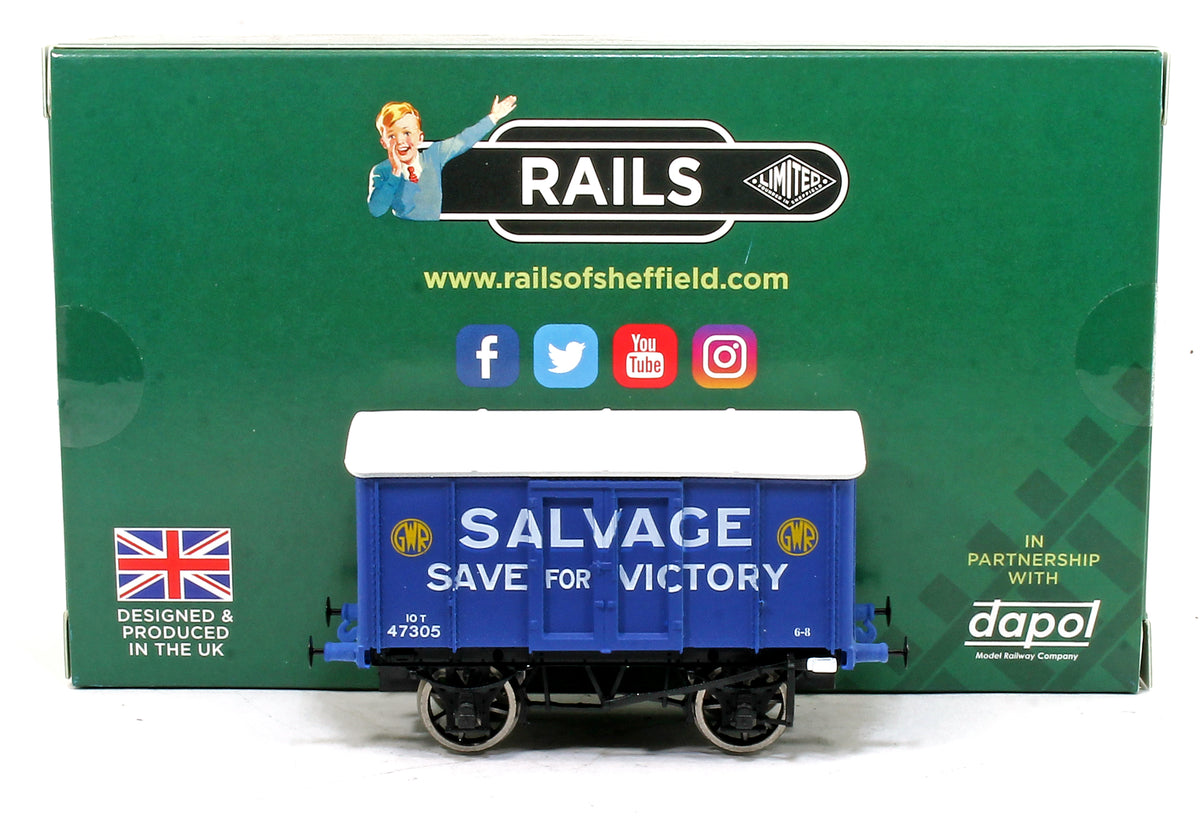 GWR Iron Mink "Salvage" Save for Victory Wagon No.47305